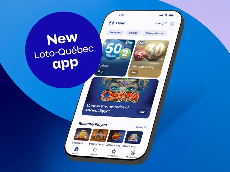 Lottery and casino games on the go